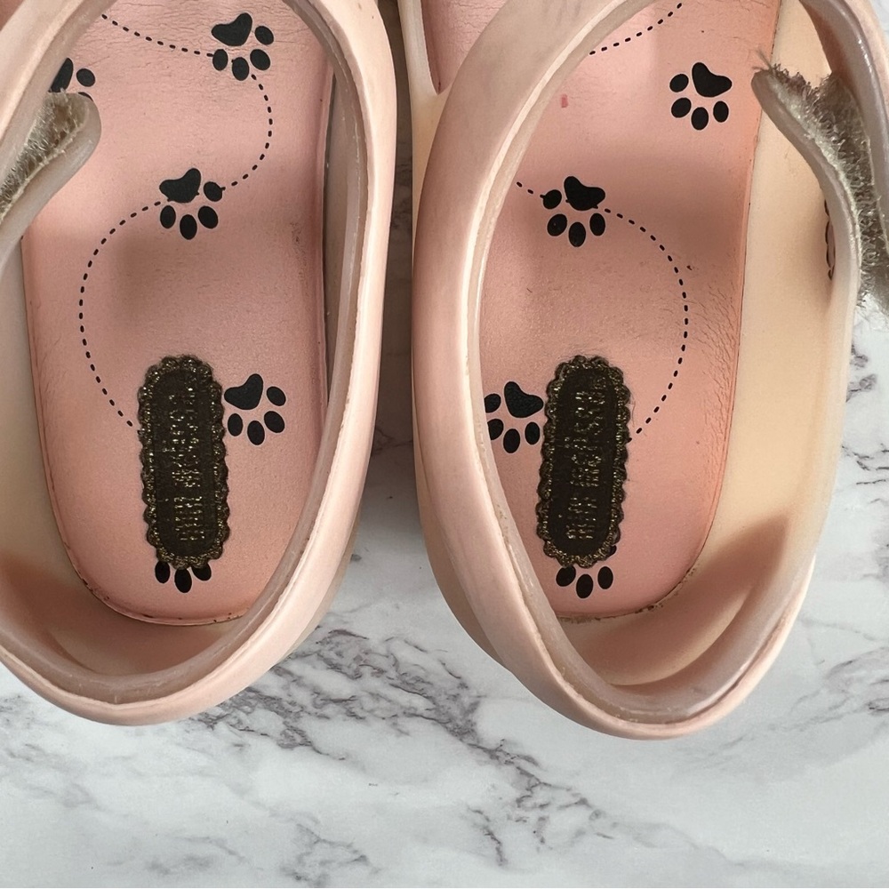 Mini Melissa Pink Kitty Cat Jelly Shoes. Size 10 - Picture 10 of 16